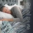 thumbnail image 2 of LHSHID Custom Uncle Blanket Personalized Uncle Gifts from Niece Nephew Best Gifts for Uncle Birthday Fathers Day to My Best Uncle Super Soft Flannel Warm Throw Blanket for Couch Bed, 2 of 7