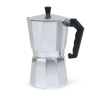 9 Cup Aluminum Espresso Maker - 6 Units