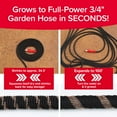 thumbnail image 2 of Pocket Hose Copper Head w/New Pocket Pivot Expandable Garden Hose 100FT, AS SEEN ON TV, Swivels 360°, Advanced Tri-Tex Tubing & Force Field Jacket, 3X Stronger, Lead-Free, No-Kink, Anti-Burst w/APT, 2 of 10