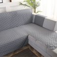 thumbnail image 4 of OUSITAID Housse de Canapé en Forme de L Housse de Canapé Combinaison Housse de Fauteuil Inclinable Housse de Canapé Réversible Housse de Canapé Horizontale Double Face Mobilier pour Animaux Enfant Chat et Chien Protecteur, 4 of 5
