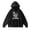 Black, variant on Central Cee 23 Washed Hoodies Wild West Album Pullover Unisex Cotton Men's Black Grey Sweatshirt