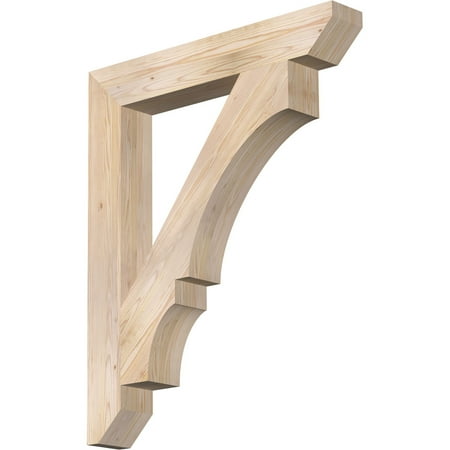 

Ekena Millwork 5 1/2 W x 38 D x 46 H Balboa Slat Smooth Bracket Douglas Fir