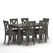 Signature Design by Ashley Caitbrook Gray Dining Table and Chairs - Set of 7