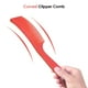 thumbnail image 2 of Peine de Pelo Curvo Colcomx Peine de corte de pelo profesional rojo, 2 of 7