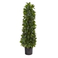 thumbnail image 1 of Nearly Natural 9454 3 in. Sweet Bay Cone Topiary Artificial Tree, 1 of 4