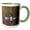 Green/White, variant on 3drose, British Columbia, Near Kamloops, Common Goldeneye Ducks-cn02 Ldi0007 - Larry Ditto, 11oz Magic Transforming Mug