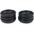 thumbnail image 2 of Handmade Small Ceramic Sauce | Butter Bowls, Round Shape, 3-Inch Diameter, Semi-Matte Black Finish, Set of 6, 2 of 7