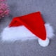 thumbnail image 5 of Gorro de Papá Noel de peluche para adultos y niños, color rojo, negro, verde y azul, grueso, envío directo, 5 of 5