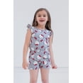 thumbnail image 2 of Hello Kitty Toddler Girls French Terry Sleeveless Romper Toddler to Big Kid, 2 of 5