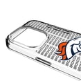 thumbnail image 3 of Denver Broncos iPhone Clear Text Backdrop Design Case, 3 of 6