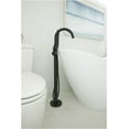 thumbnail image 4 of Gerber D300558BNT Contemporary Floor Mounted Tub Filler - Nickel, 4 of 7