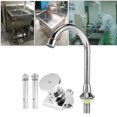 thumbnail image 4 of Convenient G1/2in Thread Low- Sink Tap, Basin Faucet, Food Factories For Hospitals Operating Rooms Hotel, 4 of 8