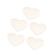 thumbnail image 3 of Recortes de corazón de madera, 5 piezas de corazón de madera de Navidad, rebanada de corazón de madera, corazón de madera diseñado a medida para la perfección, 3 of 12