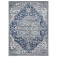 thumbnail image 3 of Luxe Weavers Hampstead Collection Denim Blue 5x7 Boho Area Rug, 3 of 7