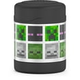 thumbnail image 3 of Thermos Vacuum Insulated FUNtainer Food Jar, 10oz, Minecraft, 3 of 5