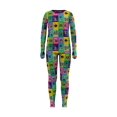 thumbnail image 2 of Climateright By Cuddl Duds Encanto Girls Thermal Set, Sizes XS-M, 2 of 2