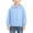 Light Blue, variant on Enjoytime Boys Hooded Zip Up Lightweight Windbreaker Solid Color Thin Casual Outerwear with Pocket