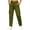 Army Green-02, variant on Sentuca Cargo Pants for Women High Waisted Wide Leg Pants Solid Color Casual Hiking Travel Trousers with Multi Pockets Army Green M