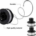 thumbnail image 3 of Bobina de hilo cupé bordeada para black et decker a6226 gl360, A6226 Bobina de hilo compatible con Black et Decker GL310 GL360 GL360SB ST4400 ST4500 ST5000 GL250 largo 6m, diámetro 1,6mm, 3 of 5
