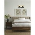thumbnail image 3 of Progress Lighting Alexa 1-Light Wall Sconce, Antique Bronze, White Linen Shade, 3 of 4