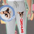 thumbnail image 3 of Gremlins Men's Gizmo And Classic Movie Script Logo Loungewear Pajama Pants, 3 of 5