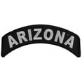 thumbnail image 2 of Patch, Small Embroidered Rocker (Iron-On or Sew-On), Arizona State Patch, 4" x 1.75" Arch, 2 of 4