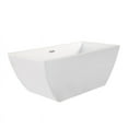 thumbnail image 6 of Altair Design Montague 59" x 30" Freestanding Soaking Acrylic Bathtub, 6 of 16