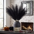 thumbnail image 7 of Black Pampas Grass - 10 Stems Faux Plumes for Vase, Table, and Halloween Decor, 7 of 7