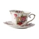 thumbnail image 2 of Café de cerámica, té, vajilla con asa, juego de taza de té y platillo, café para trabajar hasta tarde, regalo de oficina para, 2 of 9