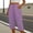 Purple#93, variant on Yteetum Women's Summer Capris Elastic Waist Drawstring Button Straight Leg Capri Pants Women Casual Solid Loose Fits Lightweight Comfy Travel Vacation Cropped Pants