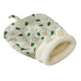 thumbnail image 2 of Taicans Pet Sleeping Bag for Dogs and Cats,21.7x17.7in Plush Lamb Fur Thickened Pocket Style Winter Warm Linen Bed,Cozy Cave with Removable Washable Cover for Indoor Pets, 2 of 5