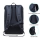 thumbnail image 5 of Mochila de lona vintage Kaukko Mochila de senderismo para viajes al aire libre Mochilas escolares KAUKKO KD01-Black, 5 of 5