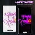 thumbnail image 3 of UPONRAY Happy Halloween Neon Signs, 15.7"*9.3" Dimmable & USB-Powered LED Neon Light, Stylish Wall Decor for Halloween Party, Home, Bar, Shop, Haunted House, 3 of 12