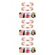 thumbnail image 3 of Minnieouse 2 Pcs Bracelet Open-end Design Women Elegant Copper Charm Cuff Wristband Bangle Accessories Workmanship Electroplate Type1 NO1, 3 of 6