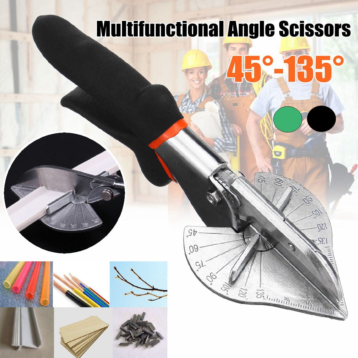 Multi Angle Miter Shear Cutter Scissors Cutter 45 135 Angle Shear