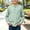 Green Band Collar Button Down Shirts, variant on JOANKDMI Band Collar Button Down Shirts for Boy 7-8 9-10 Long Sleeve Casual Dress Shirts with Pocket Fall Spring Tops