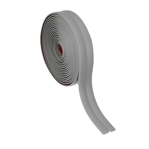 Uxcell Wall Corner Protector 0.8 in x 9.8 Ft, Self Adhesive Wall Corner Peel and Stick Molding for Ceiling Countertop, Gray