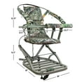 thumbnail image 2 of Summit Viper SD Self Climbing Bow/Rifle Hunting Treestand, Mossy Oak Country DNA, 2 of 4
