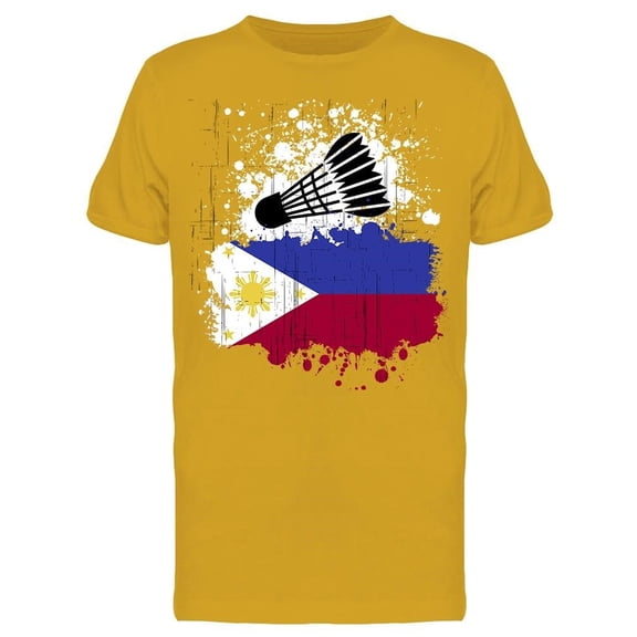 Badminton Team Of Philippines Tee Men's -Image by Shutterstock Men's T-shirt
