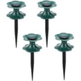 thumbnail image 4 of Fiudx Guía para Mangueras de Jardín, Soporte con Forma de Flor para Mangueras de Agua, Plástico Verde, Diseño de Estaca Resistente, Ideal para Césped, Patios y Jardinería Al Aire Libre, Tamaño de 25, 4 of 7