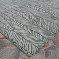 thumbnail image 3 of Couristan Dolce Majorelle Indoor/Outdoor Area Rug, Silver-Black, 2'3" x 7'10" Runner, 3 of 10