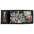 thumbnail image 3 of Dragon Ball Z Characters Logo Kanji Kids Trifold Wallet, 3 of 3