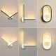 thumbnail image 2 of Lámpara de pared de fondo de TV LED simple y moderna, creativa, para sala de estar, pasillo, dormitorio, lámpara de noche, 2 of 5