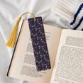thumbnail image 4 of Kdxio Colorful Guitar Print Metal Tassel Bookmarks,Perfect Gift for Art Lovers and Bookworms Metal Bookmarks for Women, 4 of 8