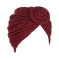 thumbnail image 2 of Women Turbans Knot Pre Tied Bonnet Beanie Cap Headwraps Hats, 2 of 3