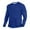 Blue, variant on Wyobmus Men's Long Sleeve Crew Shirt Slim Fit T-Shirt Thermal Base Layer Casual Long Sleeve Round Neck Tees Undershirts Pink