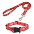 thumbnail image 1 of Juego de collar y correa para perro Mihqy ajustable Christmas M 33-55 cm, 1 of 4
