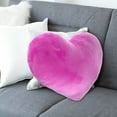 thumbnail image 3 of KAKOWELY Cojín de peluche con forma de corazón, ideal como regalo para San Valentín o como decoración para fiestas., 3 of 5