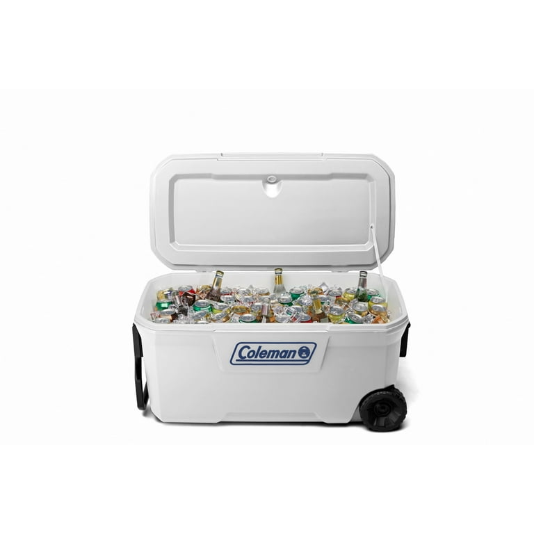 Coleman Classic Series 100 Marine Wheeled Cooler - Technical View