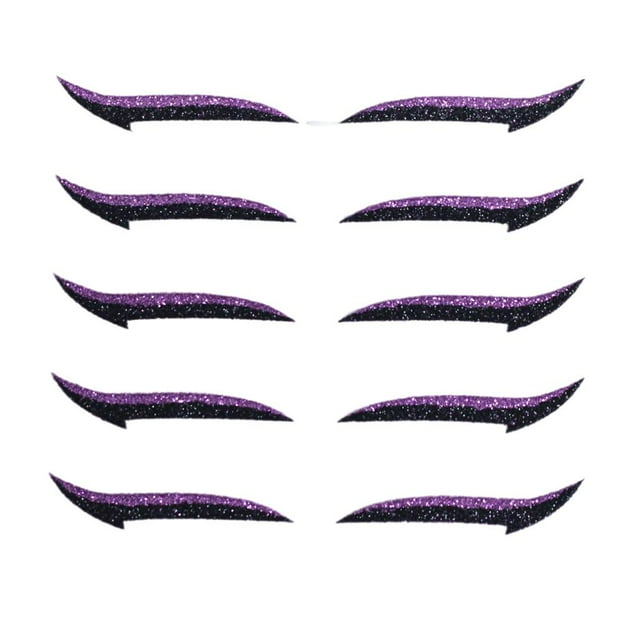 Milaget Fashion Eyeliner Stickers Makeup Double Eyelid Tape Sticker Makeup Tool - 5 Pairs